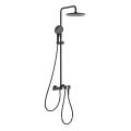 Gun Grey Termostatic Shower Taps Mixer